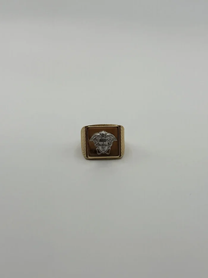 Anillo medusa de Oro 18KT Anillo Medusa de Oro 18KT para hombre o mujer