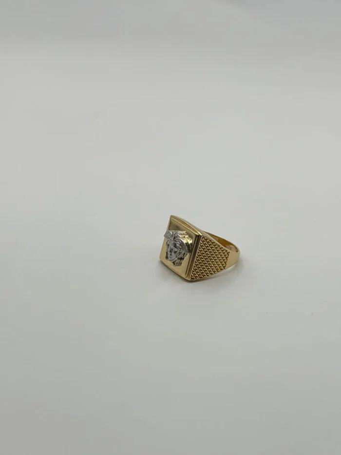 Anillo medusa de Oro 18KT Anillo Medusa de Oro 18KT para hombre o mujer