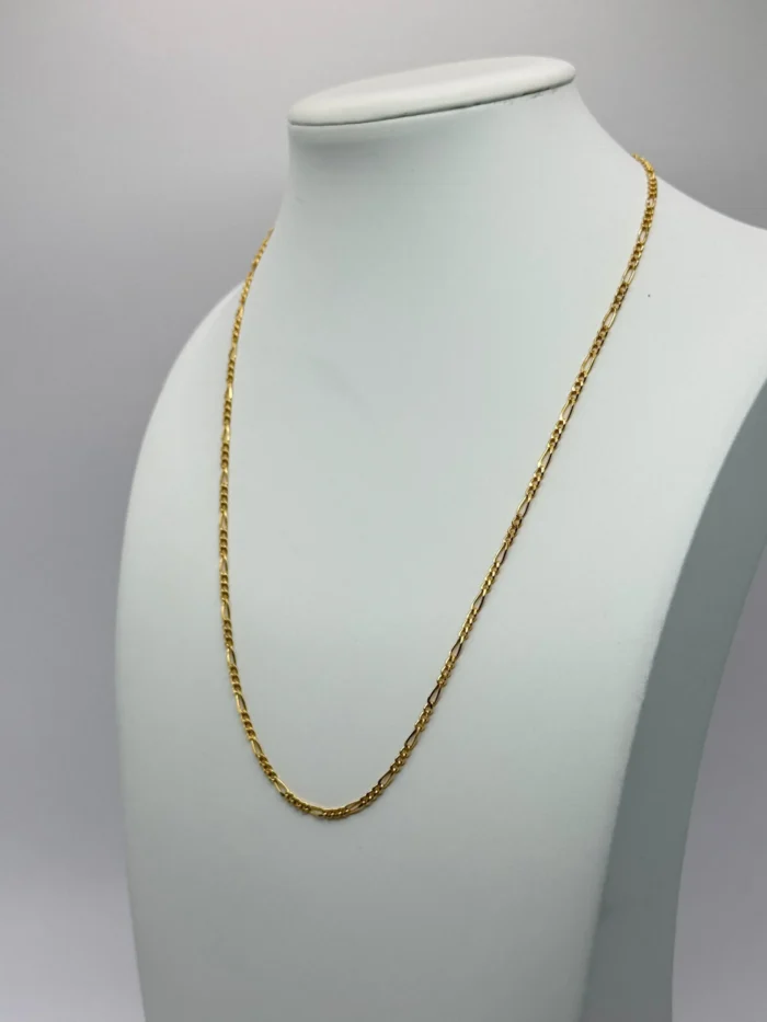 Cadena Figaro de Oro 18KT