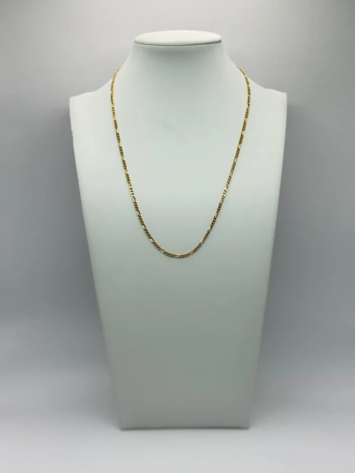 Cadena Figaro de Oro 18KT