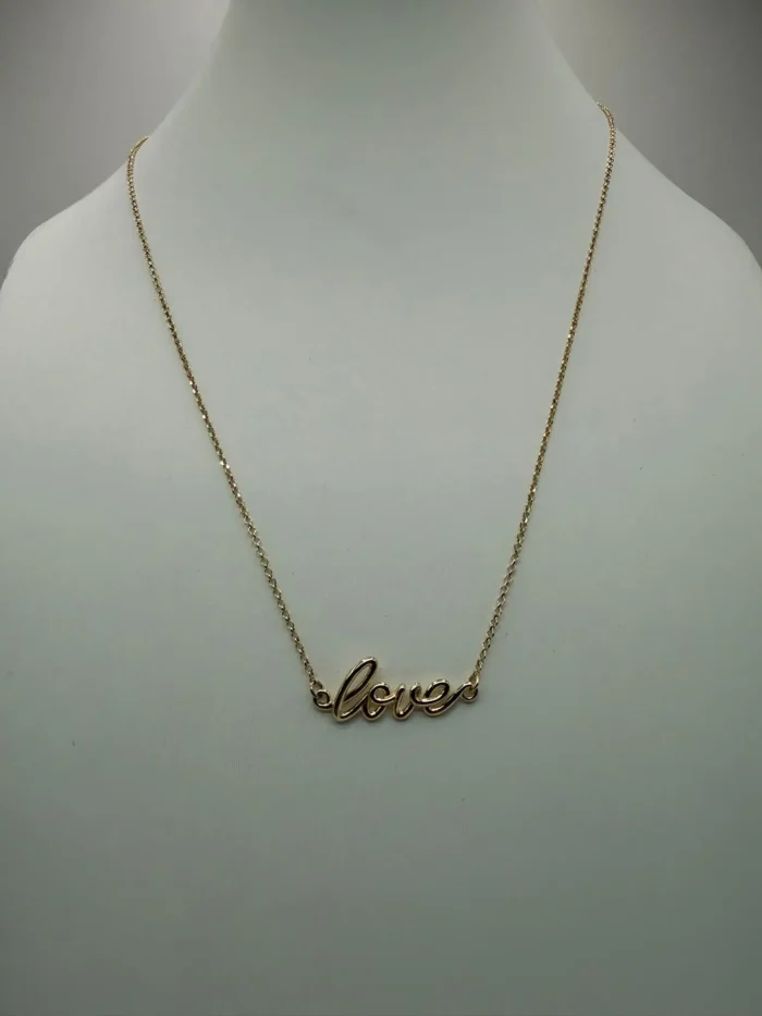 Cadena Love de Oro 14KT