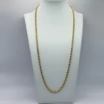 Cadena Rope Chain de Oro 14KT
