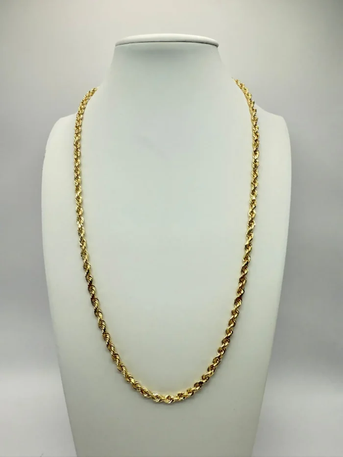 Cadena Rope Chain de Oro 18KT