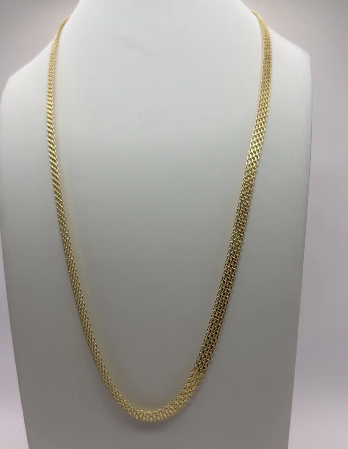 Cadena Tejido Chino de Oro 18KT