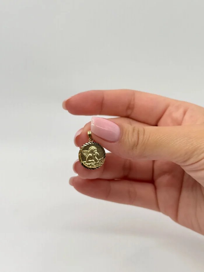 Medalla Ángel de la guarda Oro 18KT