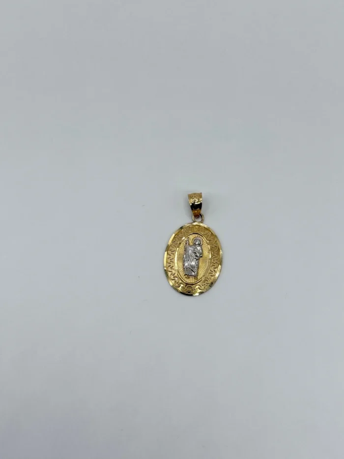 Medalla de San Judas Tadeo Oro 14KT