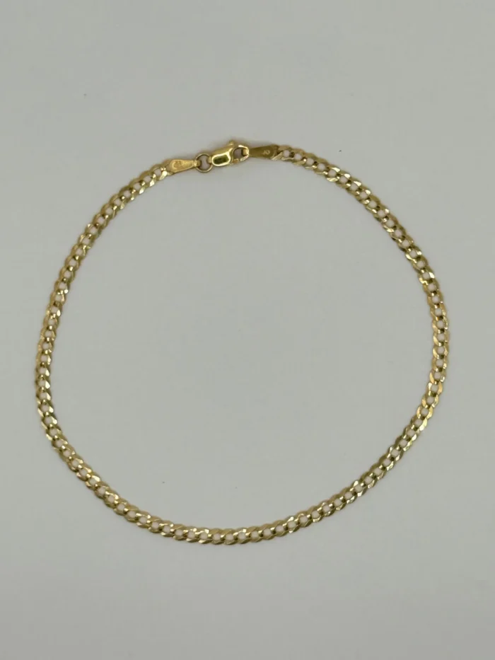 Pulsera Corte Brillo Oro 18KT
