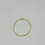 Pulsera Corte Brillo Oro 18KT