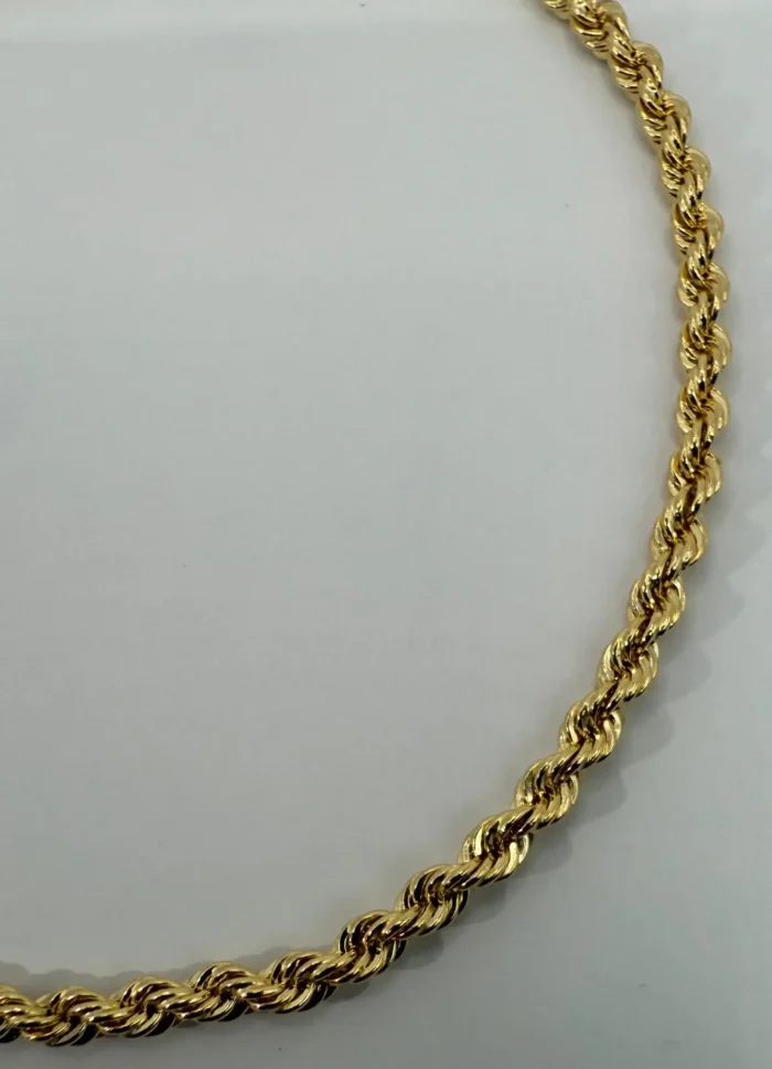 Pulsera Rope Chain de Oro 18KT