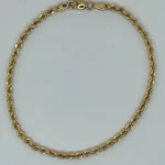 Pulsera Rope Chain de Oro 18KT
